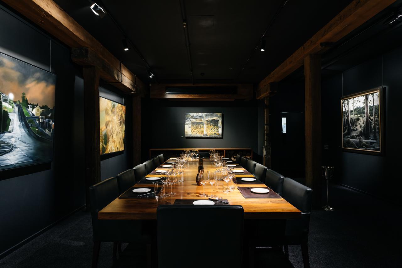 The Henry Jones Art Hotel Hobart Buitenkant foto The private dining room at the restaurant